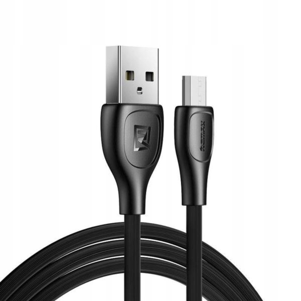 Kabel USB MICRO 1m REMAX LESU PRO 2,1A czarny