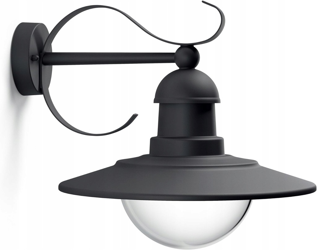 Philips myGarden outdoor wall light black topiary