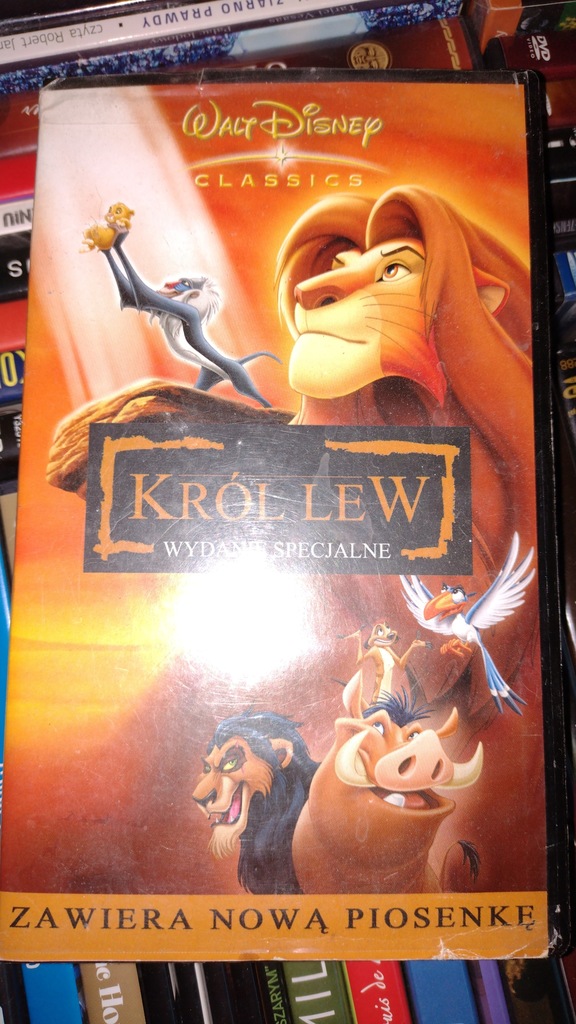 KROL LEW KASETA VHS Wydanie specjalne !!!