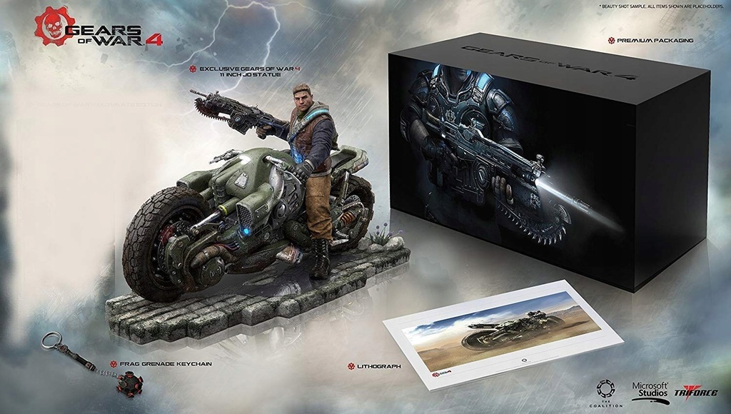 Gears of War 4 Edycja Kolekcjonerska BEZ GRY