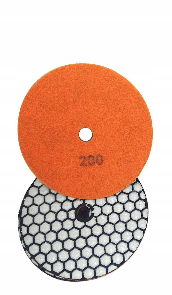 Tarcza rzepik na sucho 125 mm kamień granit polerska fazowania G200