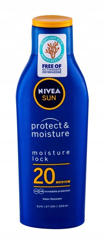 Nivea Sun Protect Moisture SPF20 Preparat do opalania ciała 200ml (U) (P2)