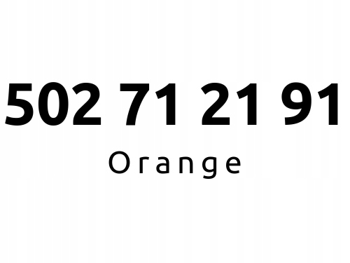 502-71-21-91 | Starter Orange (712 191) #H