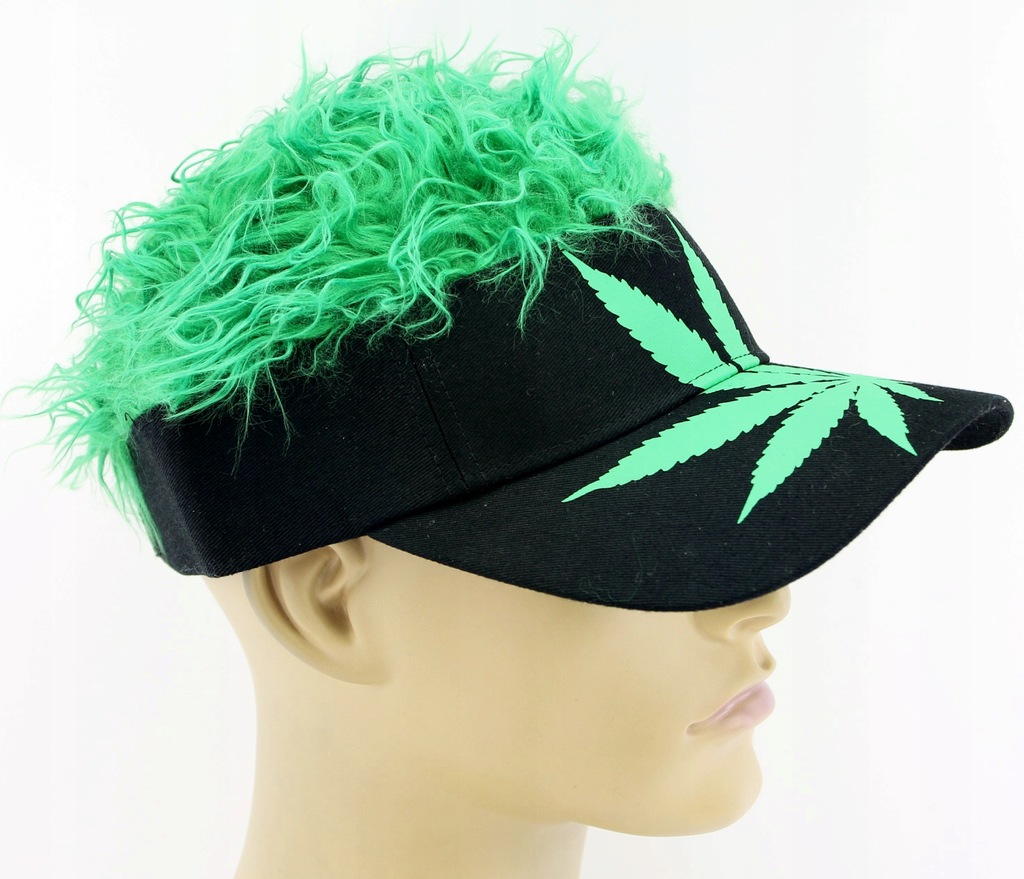 FLAIR HAIR czapka z daszkiem 55-60 Marihuana Ganja