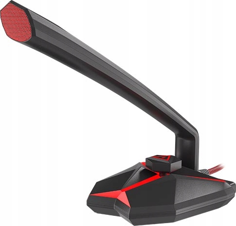 Mikrofon Gamingowy Genesis Radium 200 USB 2.0 Czarno-Czerwony 30 dB