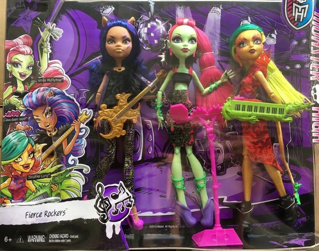 monster high fierce rockers