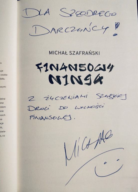 „Finansowy ninja” - Michał Szafrański