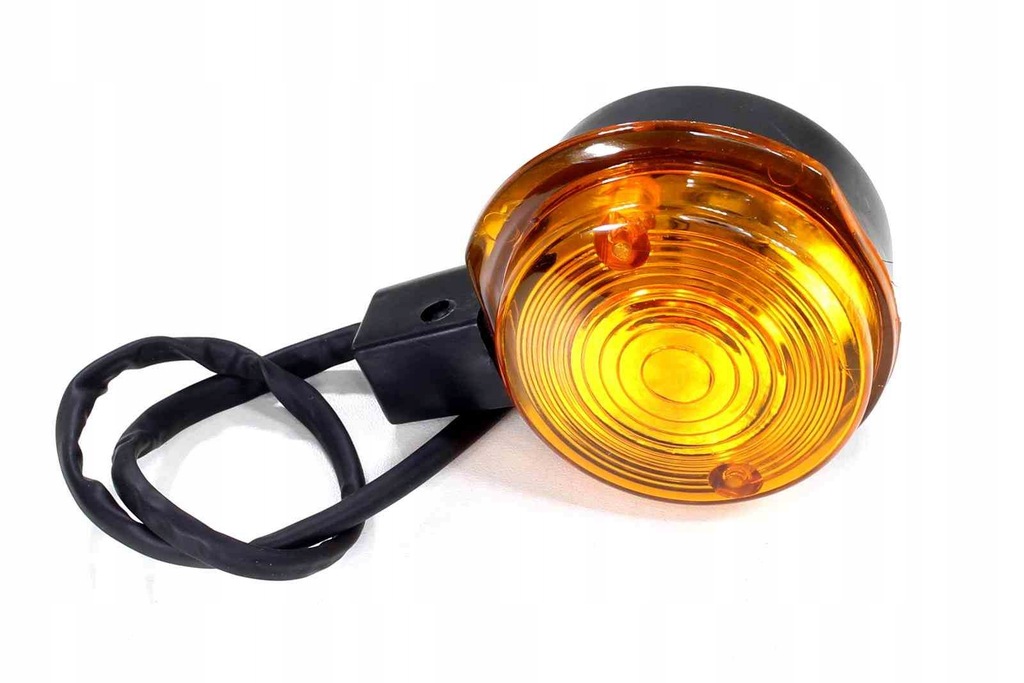 KIERUNKOWSKAZ MZ / SIMSON OKRĄGŁY POMARAŃCZOWY PRZÓD IMPORT