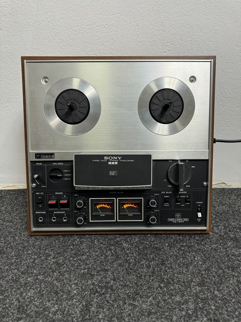 Sony TC377 magnetofon szpulowy three head stereo taperecorder vintage retro