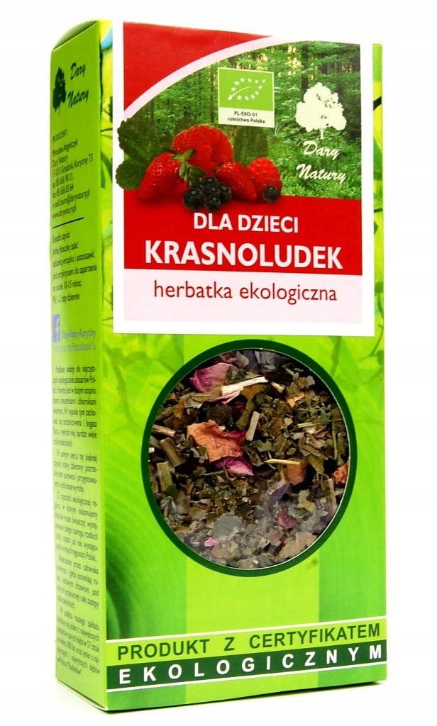 HERBATKA DLA DZIECI KRASN. BIO 50g DARY NATURY