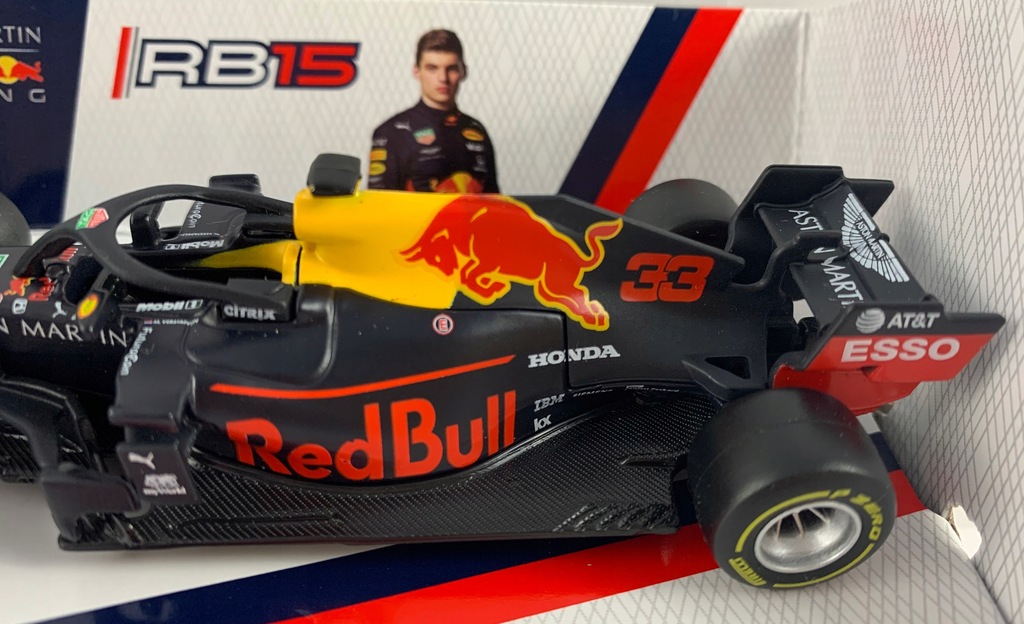 Купить Автомобиль RB15 F1 Red Bull Макса Ферстаппена ББураго 1:43: отзывы, фото, характеристики в интерне-магазине Aredi.ru