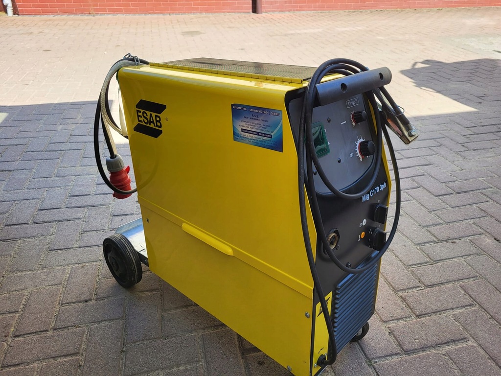 Spawarka MIG MAG migomat ESAB Origo Mig C170 3ph - 14110290855 ...
