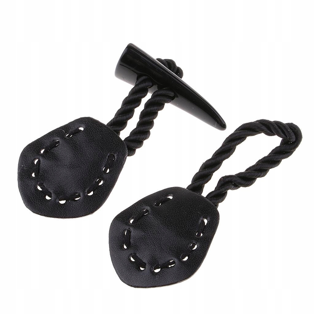 1 Set Toggle PU Leather Buttons for Duffle Trench