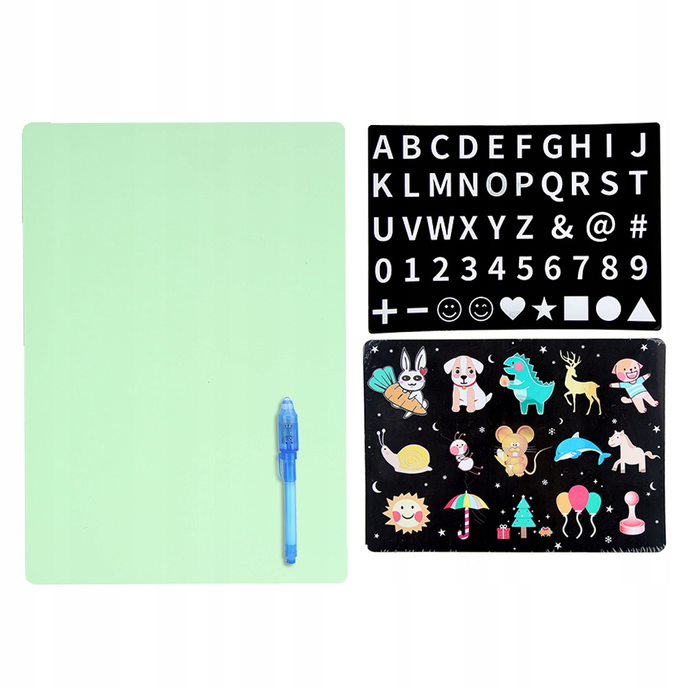 A4 Ciekawe Fluorescencyjne Rysunek Tablica