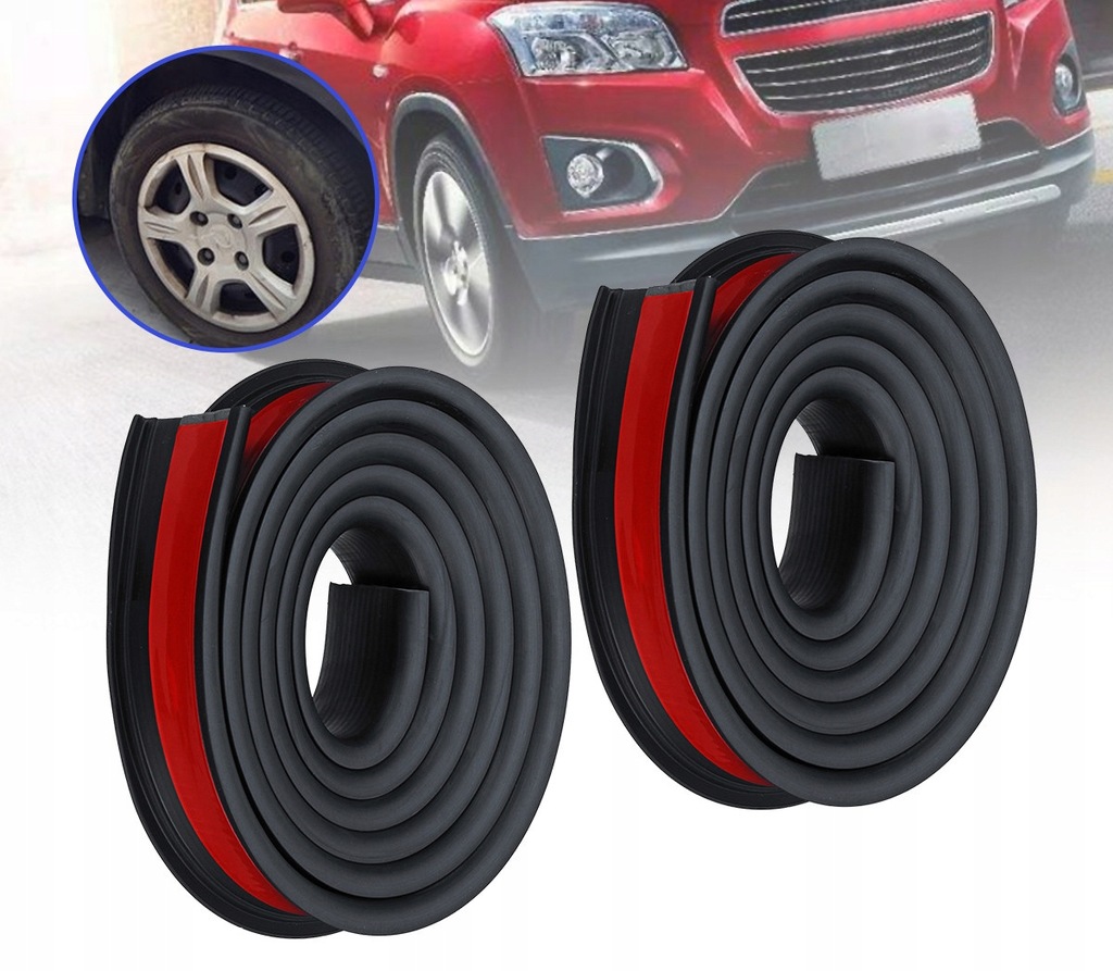 NAKŁADKI OCHRONNE NADKOLI BŁOTNIKÓW 150CMx2 CZARNY