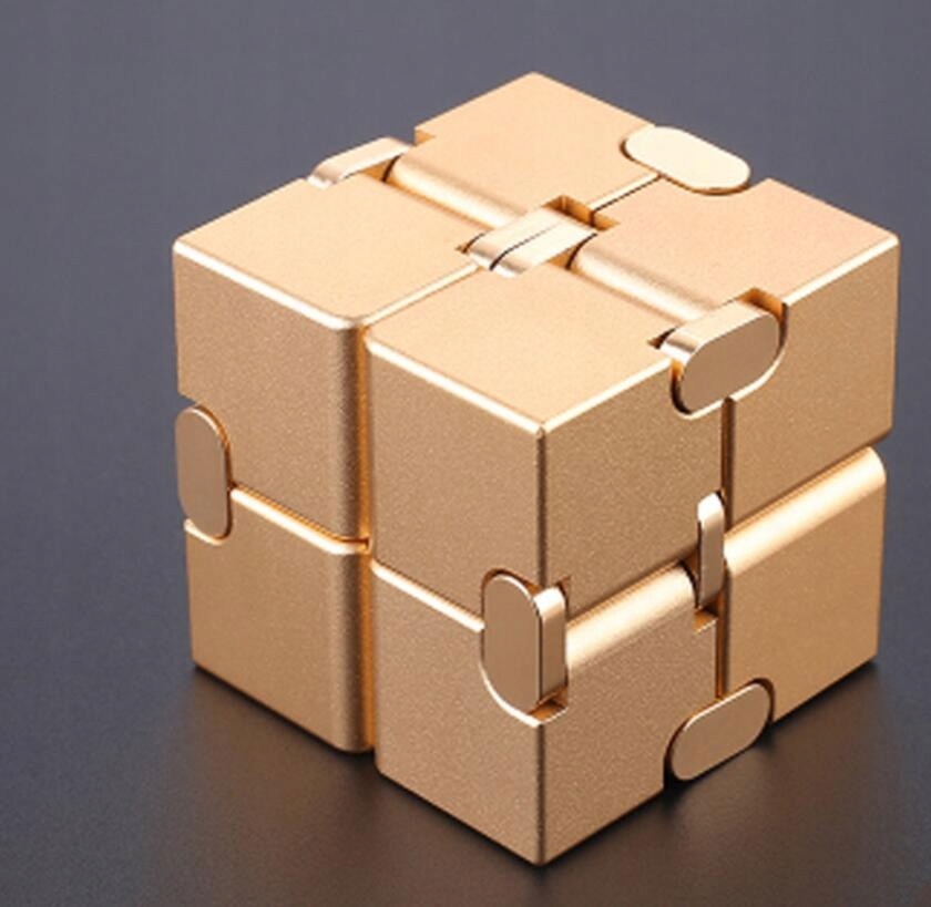 Zabawka antystresowa Premium Metal Infinity Cube