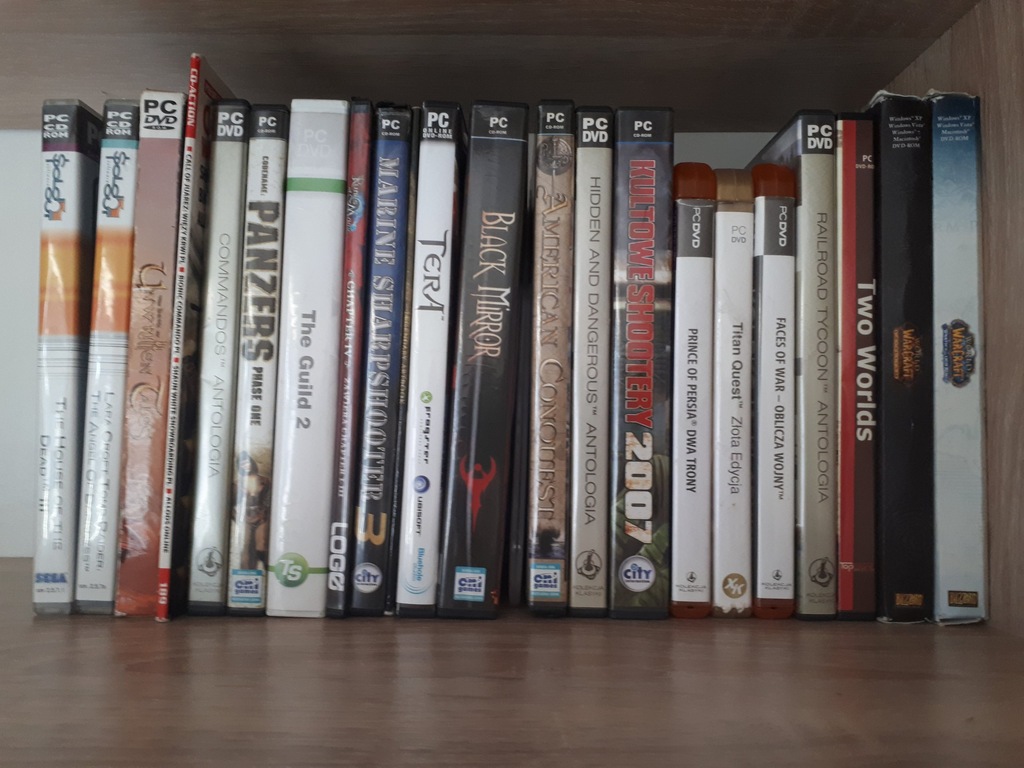 Kolekcja gier (Titan Quest, WOW, Tera, etc.)