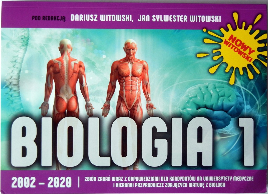 Biologia 1 Człowiek Anatomia i fizjologia Witowski