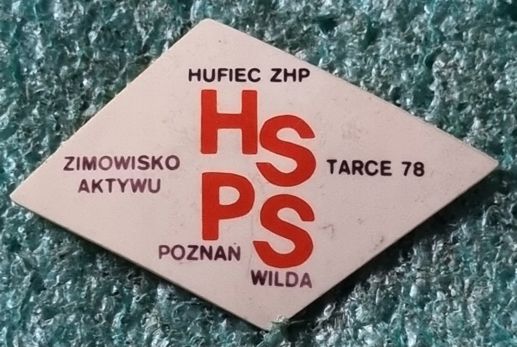 ODZNAKA HUFIEC ZHP ZIMOWISKO AKTYWU STARCE 1978