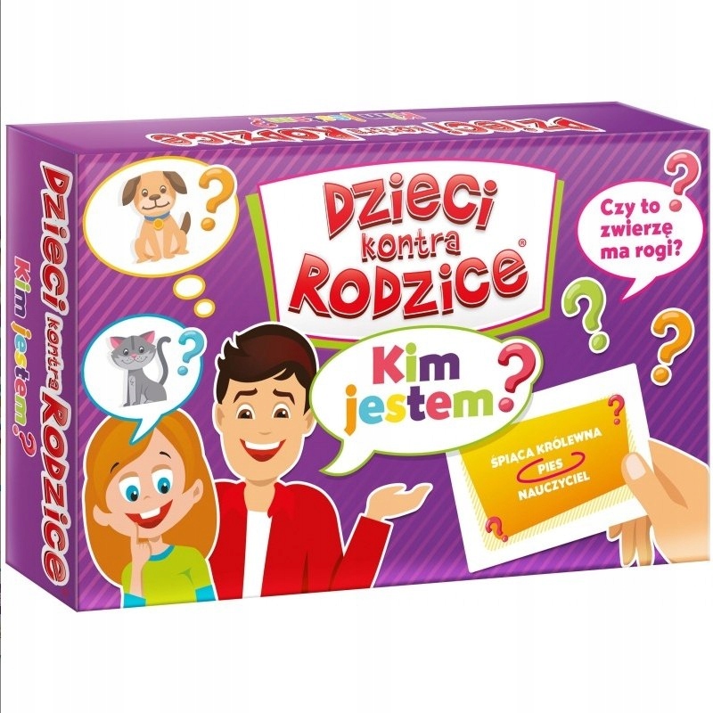 GRA RODZINNA DZIECI KONTRA RODZICE KIM JESTEM