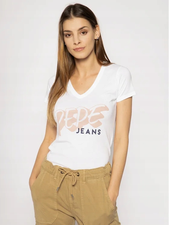 T-shirt damski - PEPE JEANS - rozm M