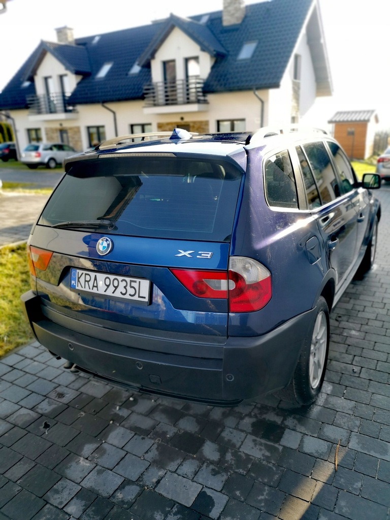 BMW X3 E83 3.0D MANUAL SKÓRA,NOWE OPONY,bixenon