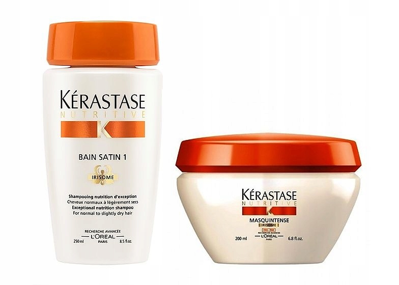 KERASTASE ZESTAW KĄPIEL NUTRITIVE 1 MASKA