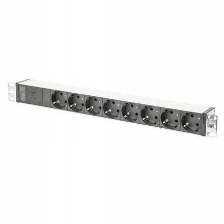 Digitus Aluminum outlet strip with pre-fuse DN-954