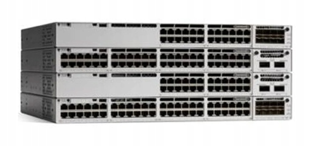 Cisco C9300L-48PF-4X-A łącza sieciowe Zarządzany L2/L3 Gigabit Etherne...