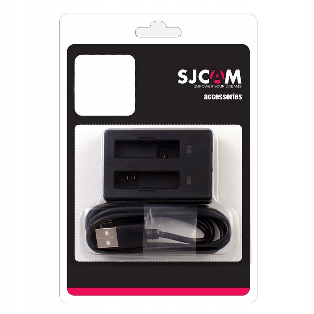 Ładowarka dual SJCAM do serii SJ4000, SJ5000, M10