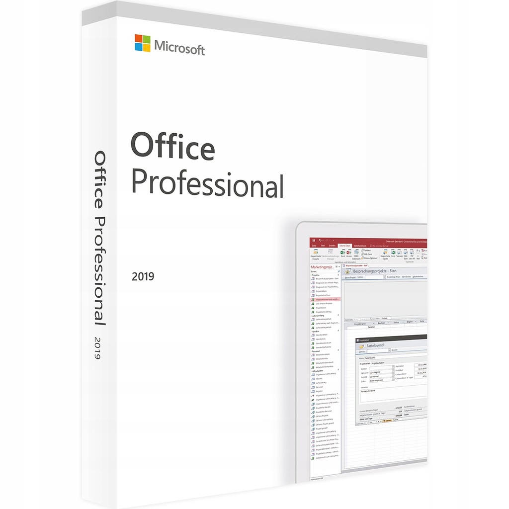 OFFICE 2019 PROFESSIONAL LICENCJA 3PC FV