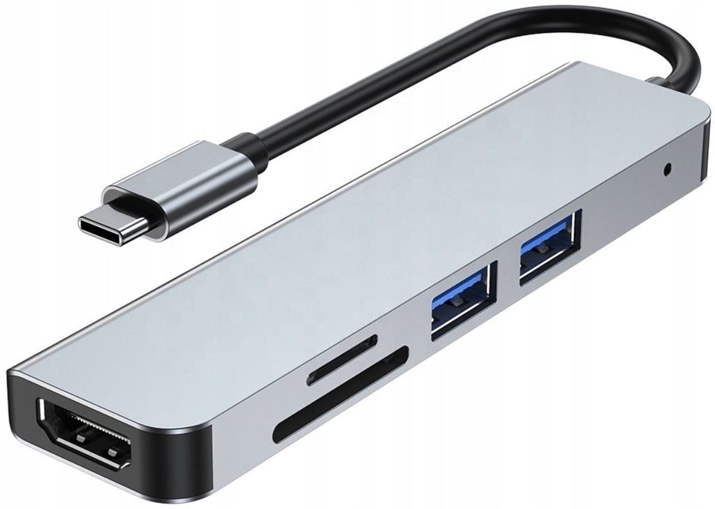 Купить АДАПТЕР-концентратор USB-C 4k HDMI USB 3.0 FT SD-карта: отзывы, фото, характеристики в интерне-магазине Aredi.ru