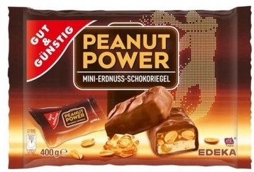 Peanut Snickers Mini batony karmel orzech 16szt DE