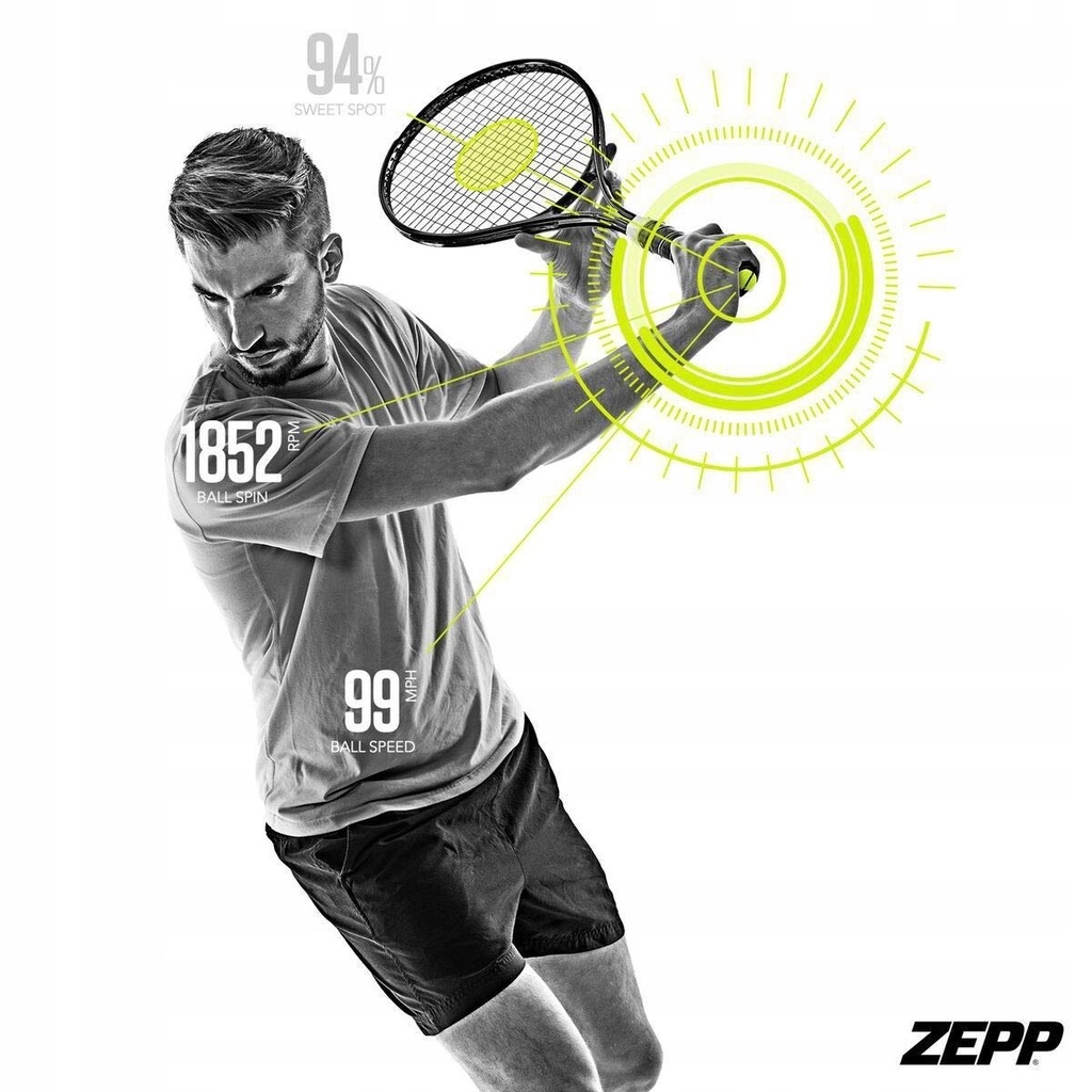 1520 Zepp 2 Smart Tennis Trainer