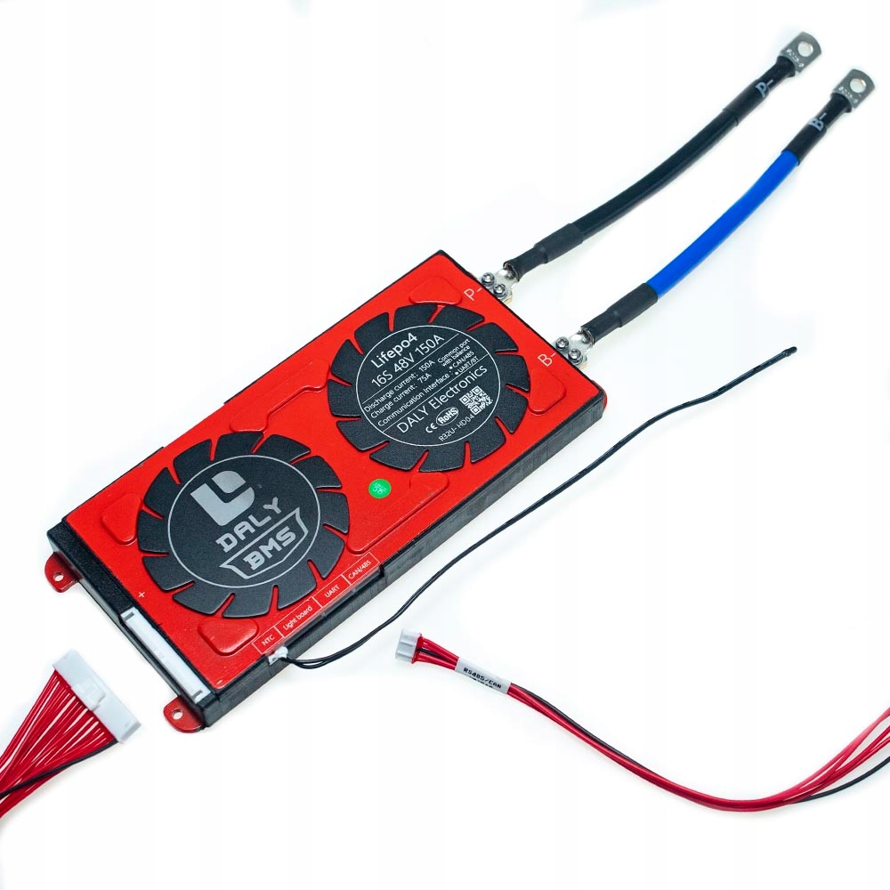 Moduł Smart BMS 16S 150A LiFePO4 Balanser-CAN,PCB