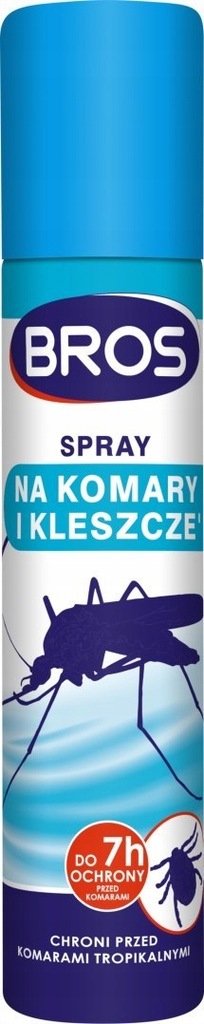 Spray na Komary i Kleszcze 90ml (R) BROS