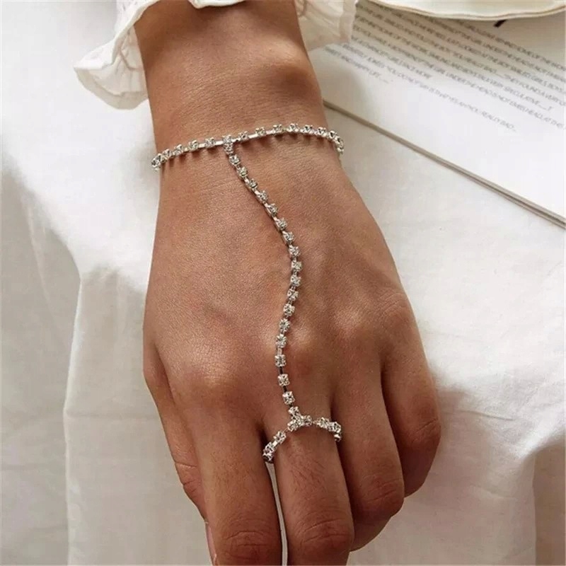 Bransoletka na dłoń i palec