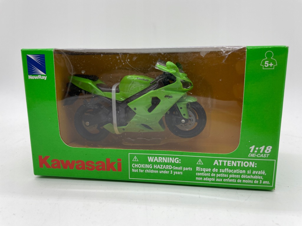 MAŁY MODEL MOTOR KAWASAKI SKALA 1:18