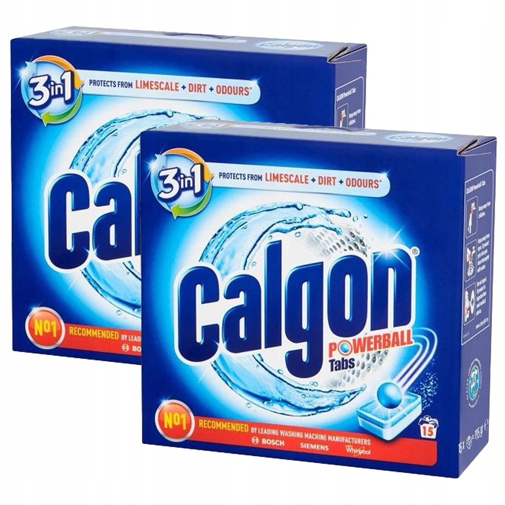 Calgon Tabletki 3W1 2X 15szt
