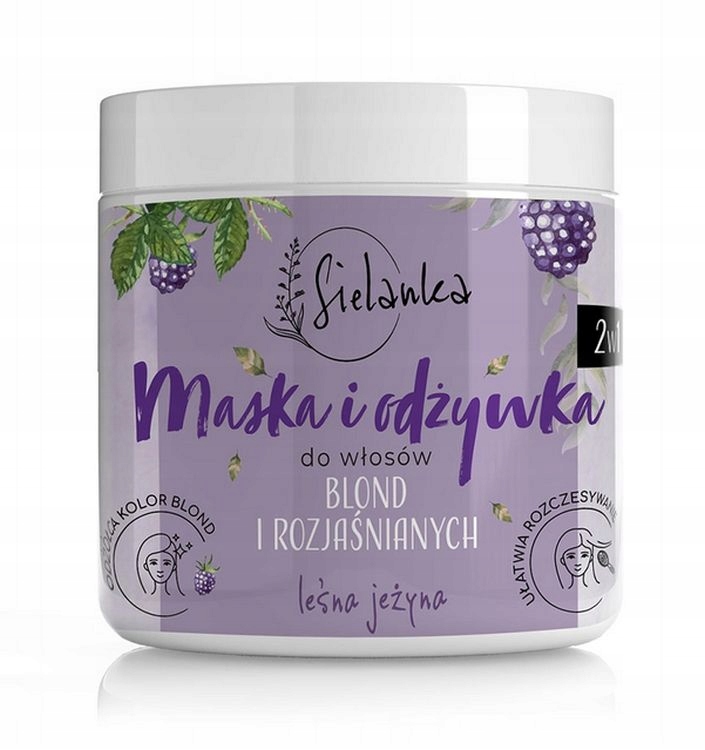 Sielanka 2w1 Maska i odżywka do włosów blond i rozjaśnianych