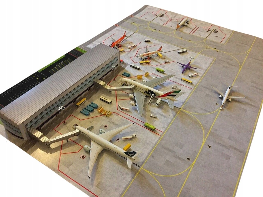 Makieta modelu lotniska