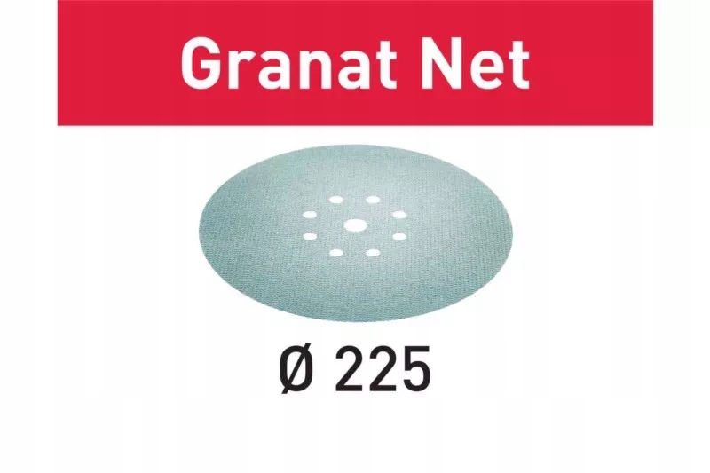203316 GRANAT NET Siatka ścierna LHS Ø225 P180 (68