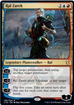 MTG Ral Zarek C19 Planeswalker Mythic