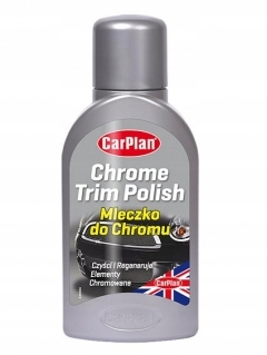 CARPLAN CHROME TRIM POLISH 375ML MLECZKO DO CHROMU