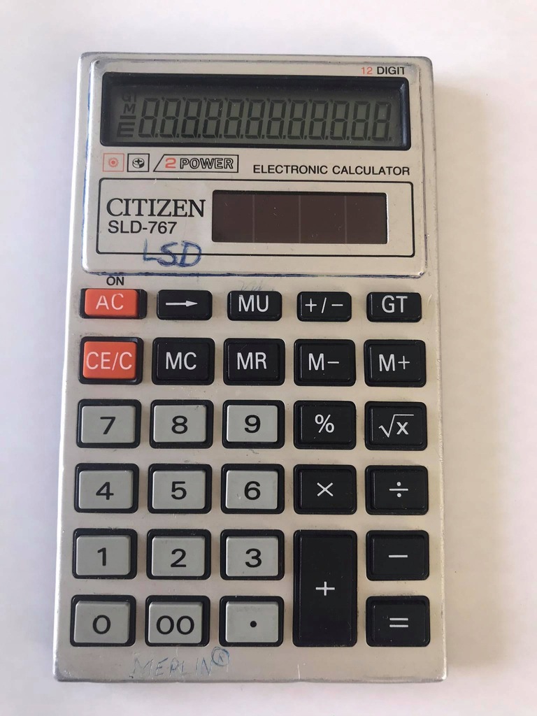 CITIZEN SLD-767 kalkulator