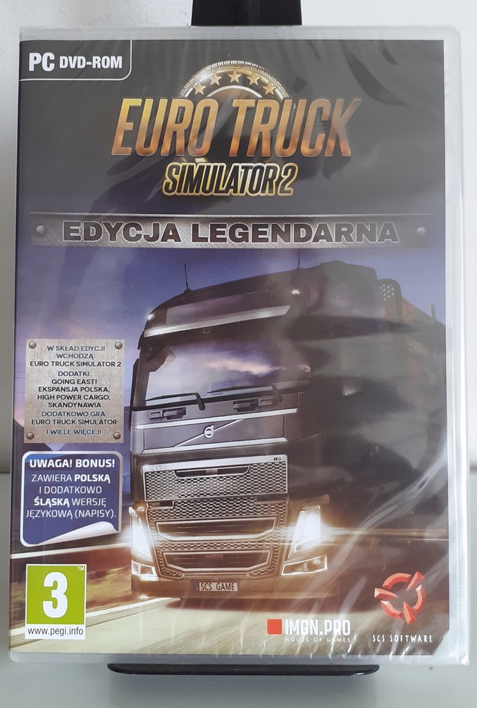Купить EURO TRUCK SIMULATOR 2 ETS LEGENDARY EDITION PC PL: отзывы, фото ...