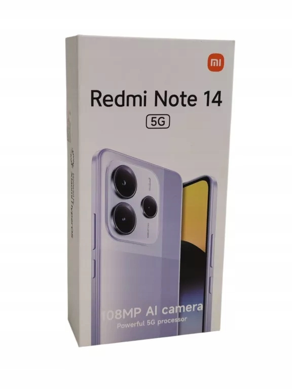 TELEFON XIAOMI REDMI NOTE 14 5G 8/256 GB 5110 MAH NA CZĘŚCI - Z ORANGE