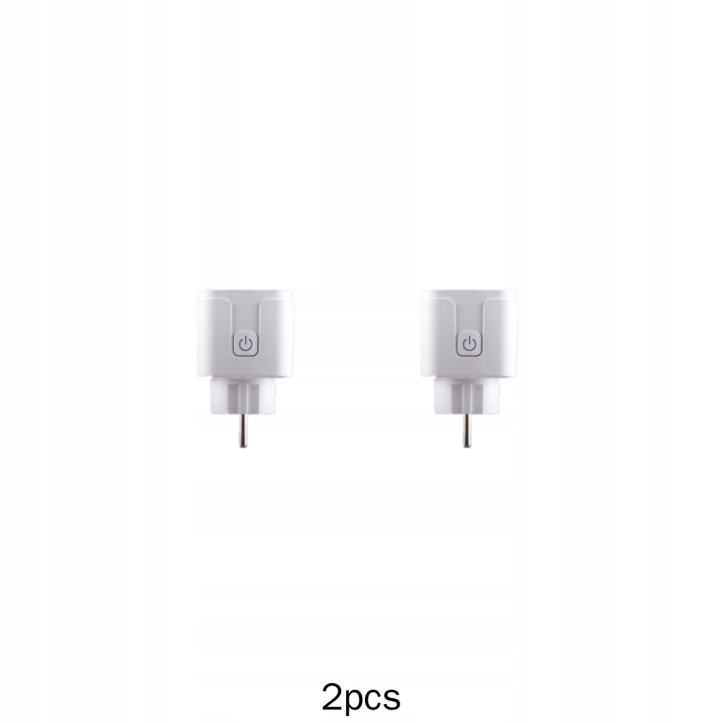 2x 2-częściowe inteligentne gniazdo zasilania