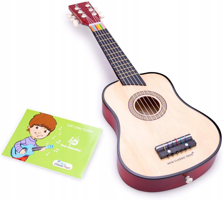 NEW CLASSIC TOYS 10304 GITARA DLA DZIECI