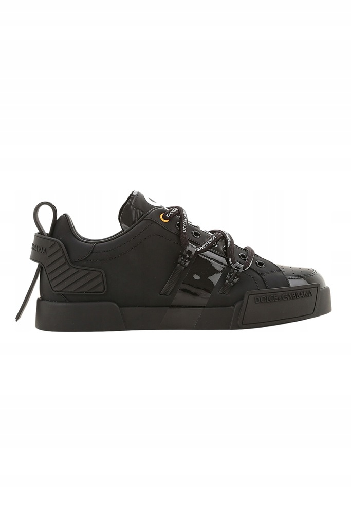 DOLCE & GABBANA Czarne sneakersy PORTOFINO 43